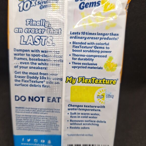 Eraser Daddy 10x with Scrubbing Gems – New - Picture 4 of 5